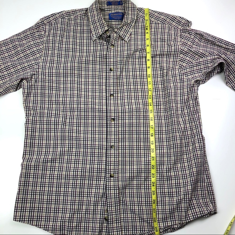 Pendleton Broadway Cloth Button Down Plaid Shirt - image 5